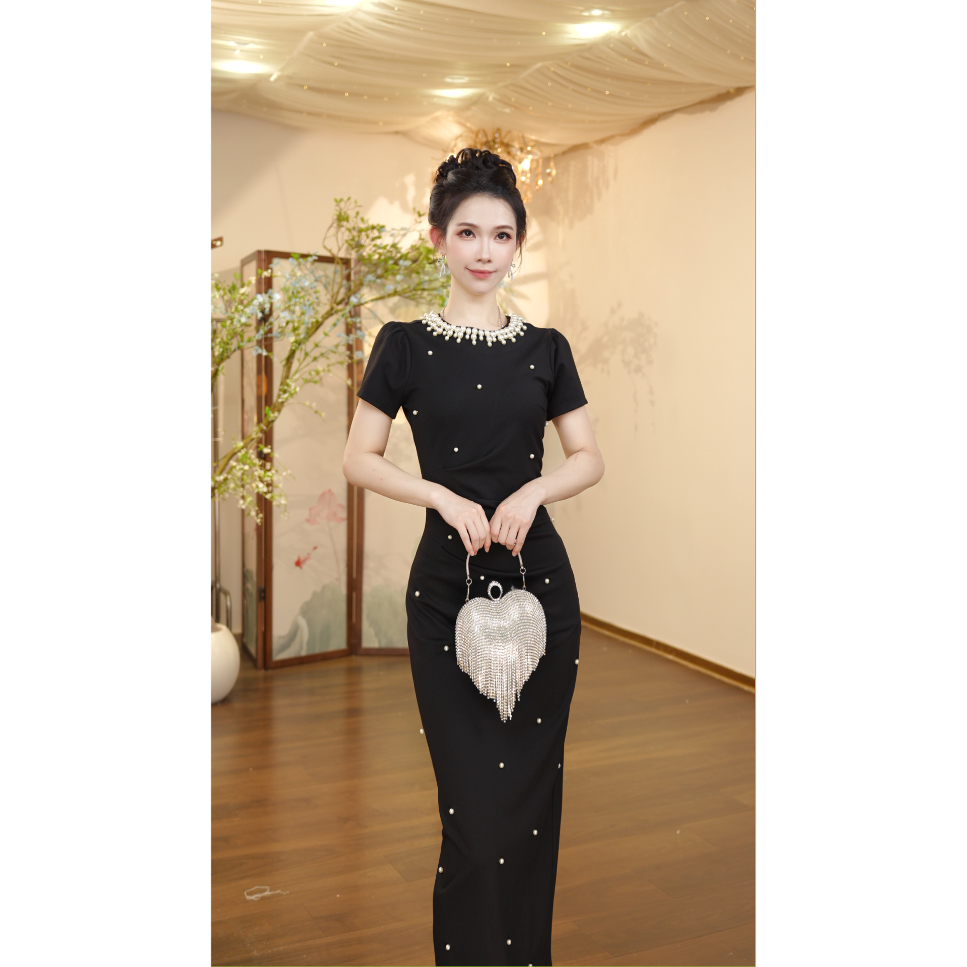 七姐原创-漫步巴黎-1494 “60棉”连衣裙（N993）-120cm