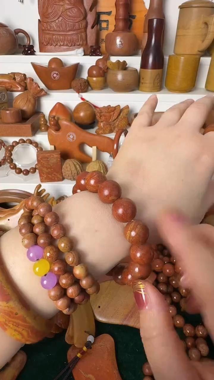 泗水砭石双12宠粉/砭石手串