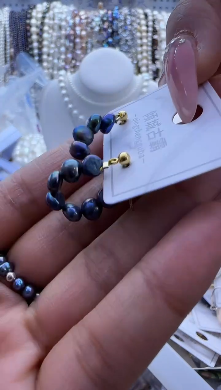 【闪购商品】淡水珍珠耳饰未镶嵌488