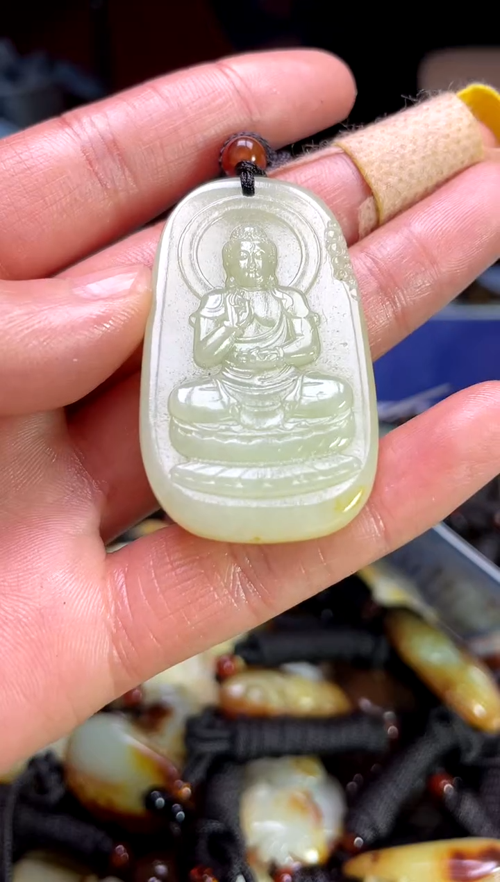 【闪购商品】和田玉颈饰未镶嵌12