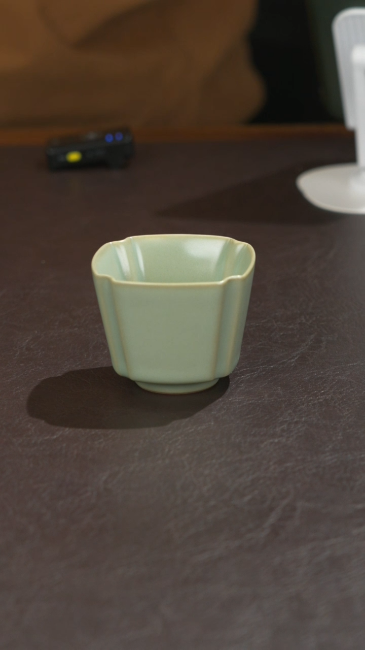 瓷宣宝汝瓷原矿原釉作品