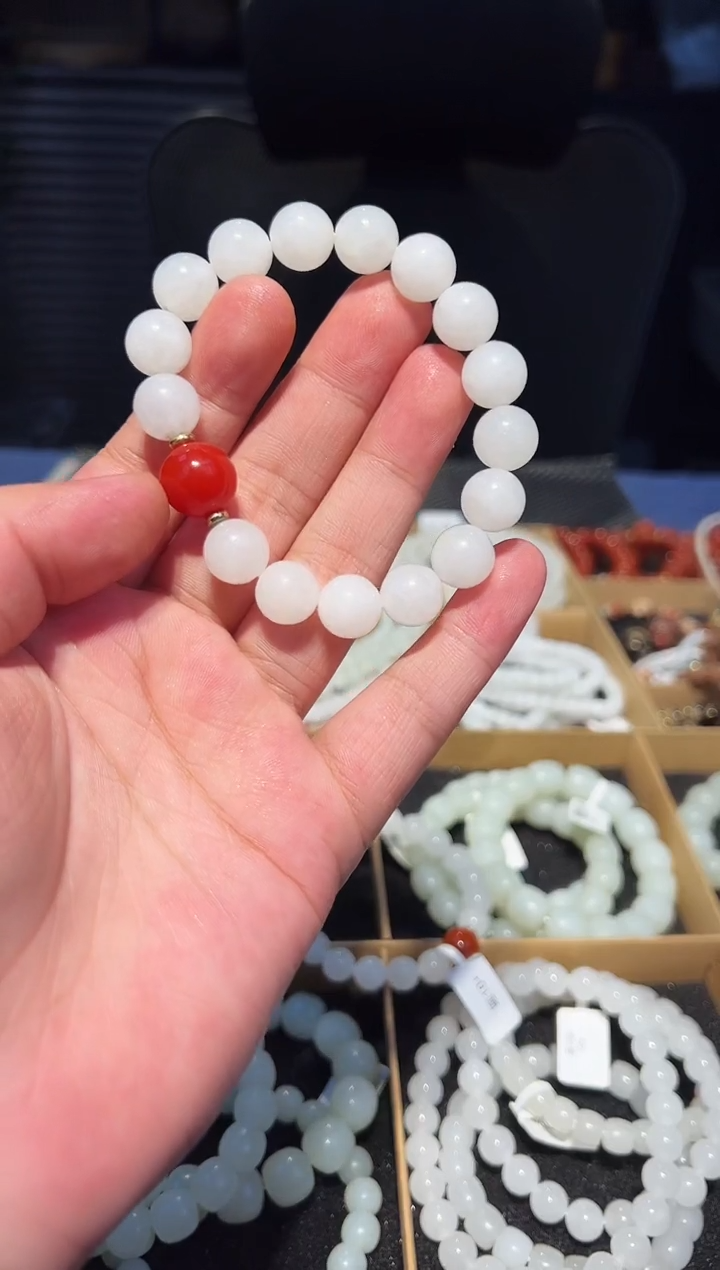 未镶嵌手串和田玉12+