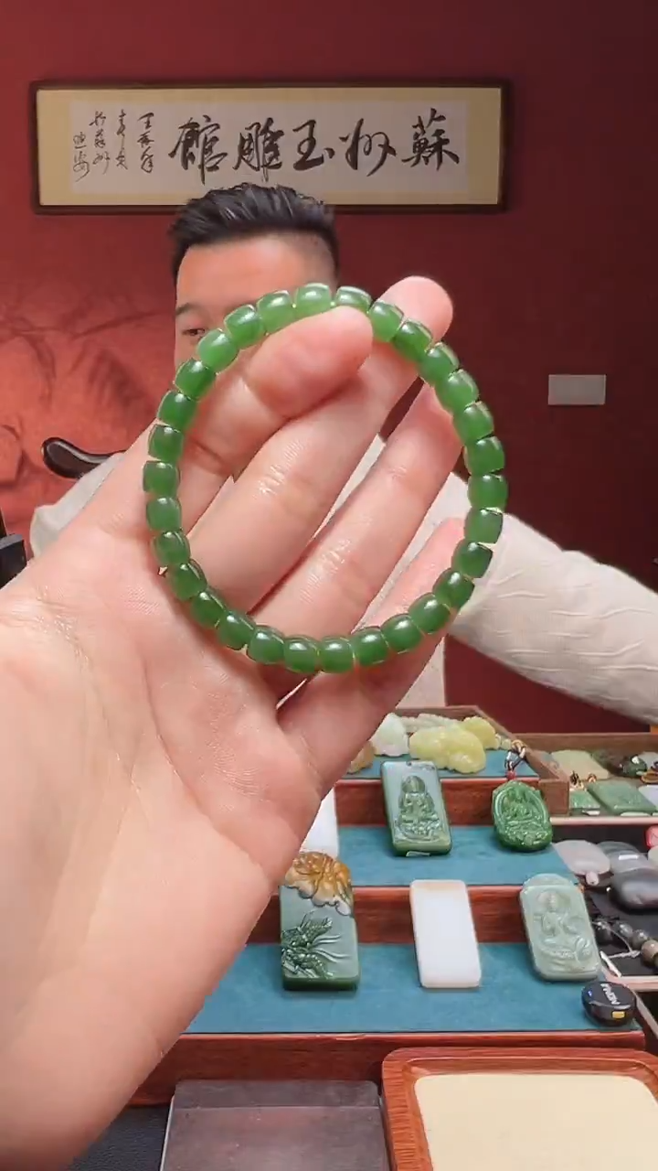 吊坠(不含链)未镶嵌和田玉74拍一发一