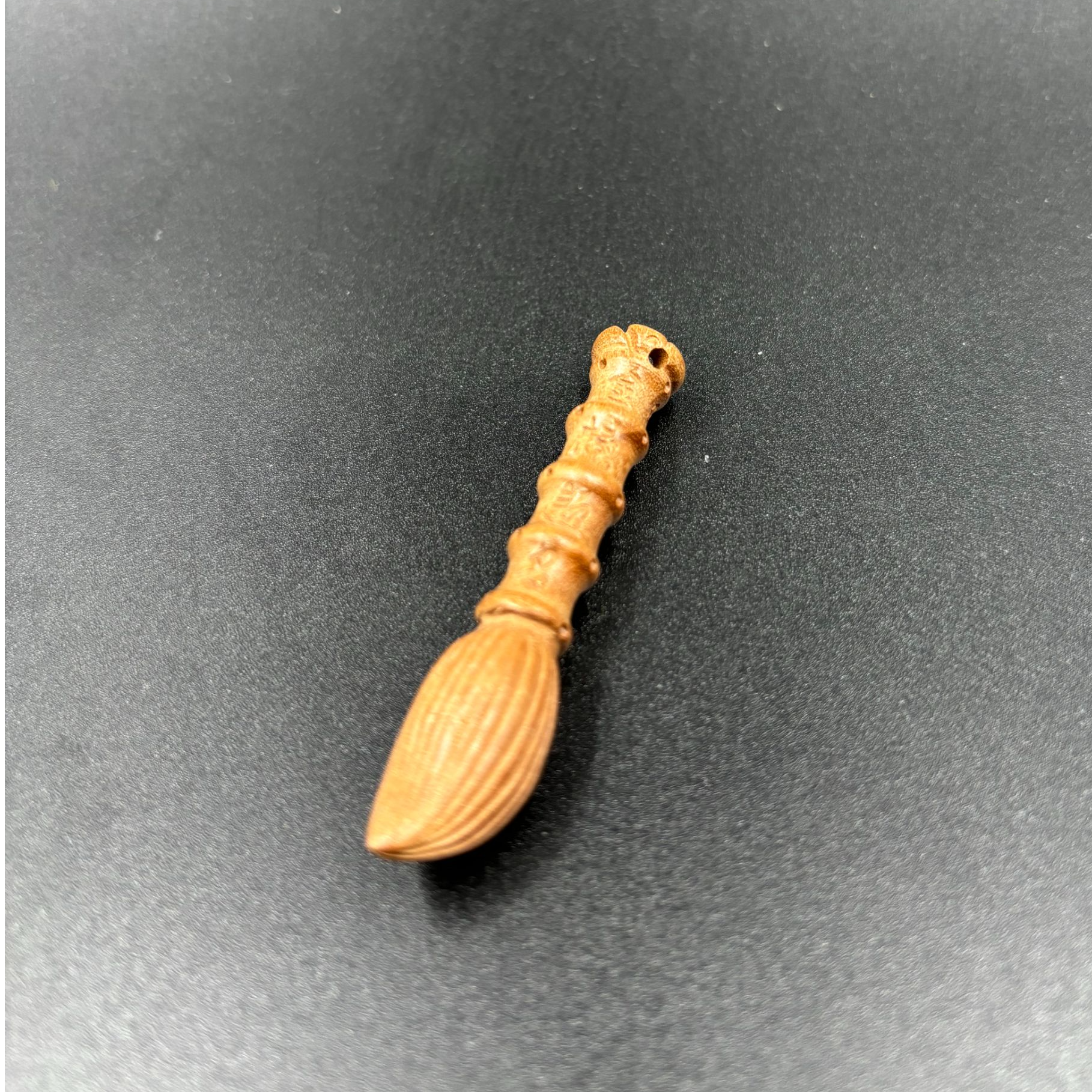 走山桃木小文昌笔