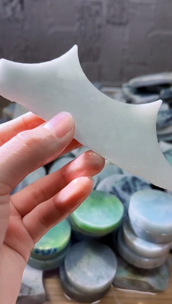 裸石翡翠天然翡翠A货石 南 984