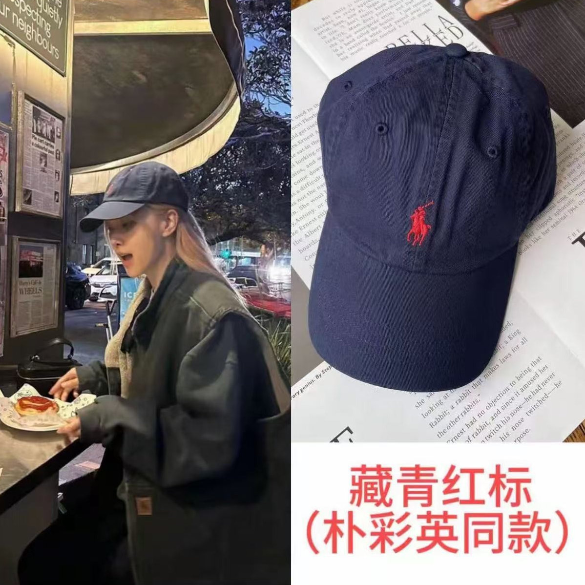 2025帽子女水洗软顶棒球帽男韩版百搭时尚做旧潮牌纯色鸭舌帽