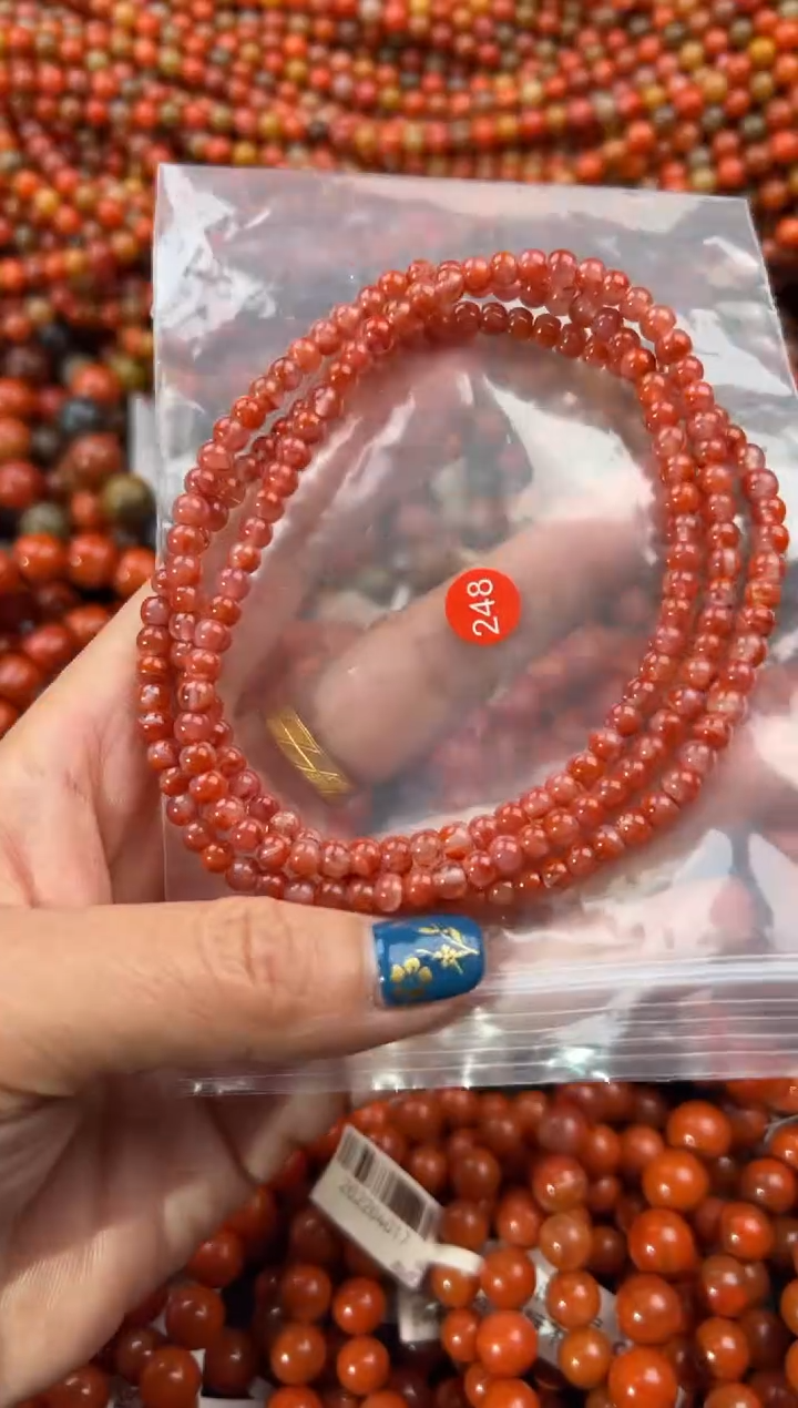未镶嵌手串南红玛瑙4