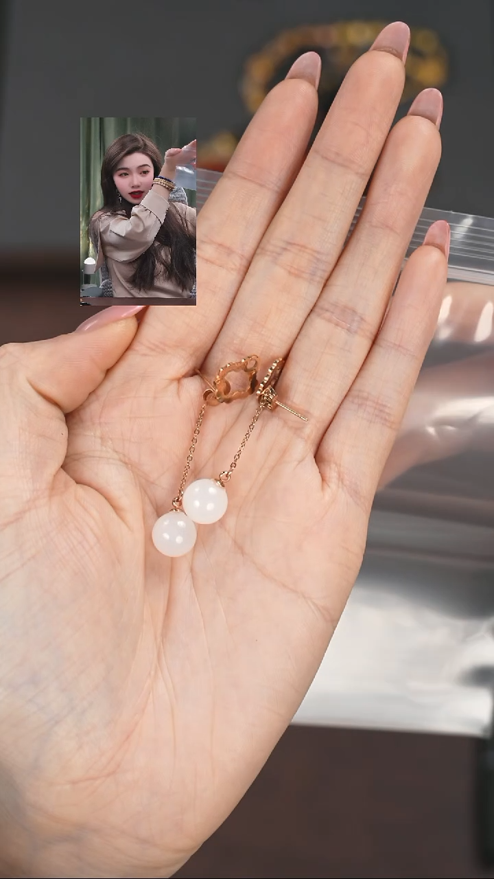 【闪购商品】和田玉耳饰未镶嵌1111111111