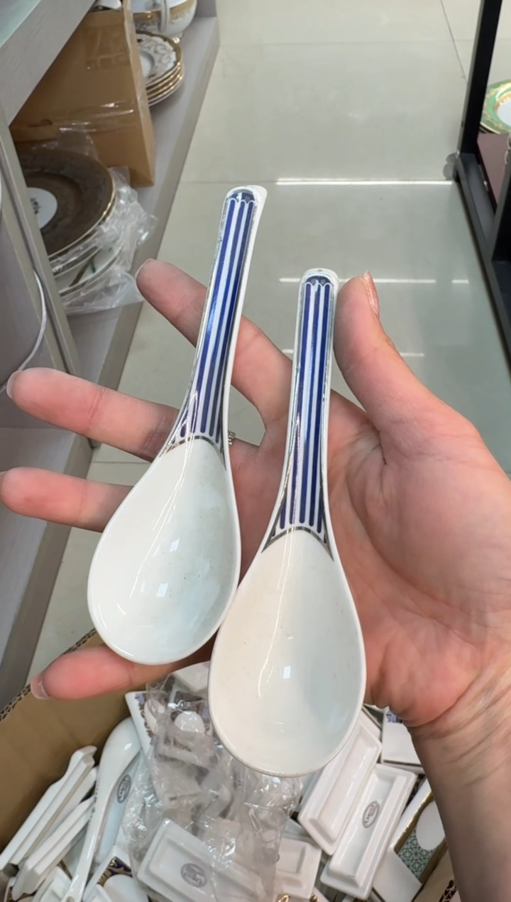 【闪购商品】瓷片小勺 福利款 微瑕 2个