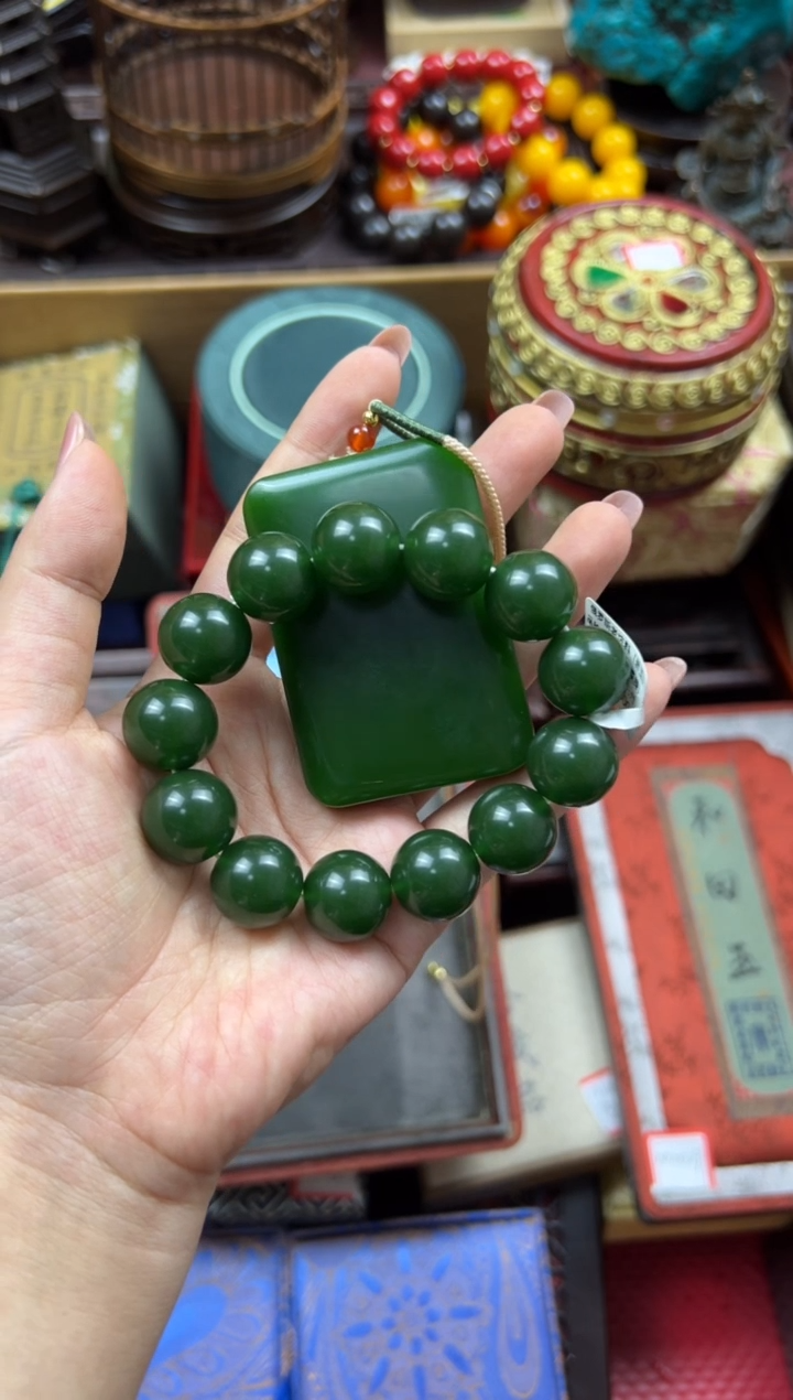 和田玉未镶嵌吊坠(赠链)——枷棋精品推荐——