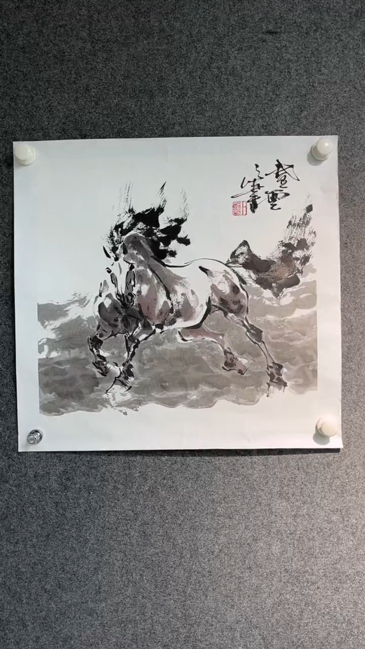 国画卜登云老师三尺斗方