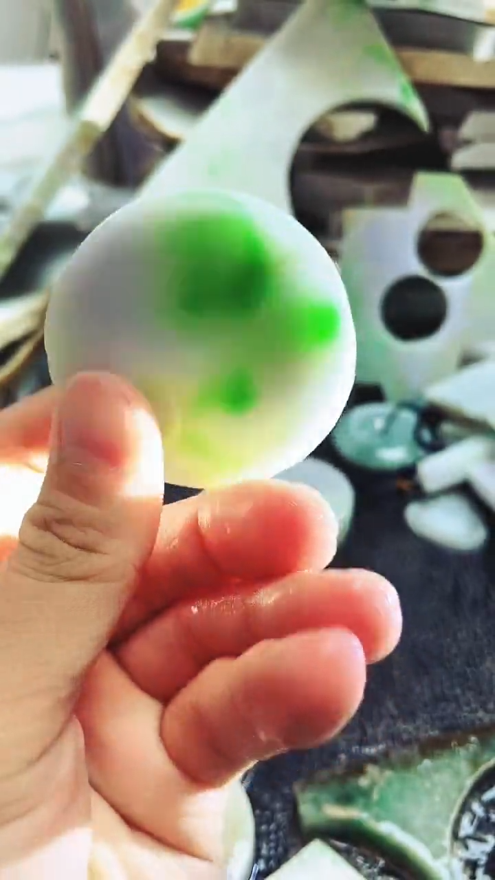 裸石翡翠天然货翡翠板料