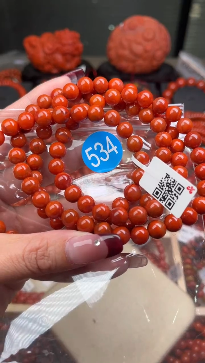 【闪购商品】南红玛瑙珠宝奇石未镶嵌534-8+