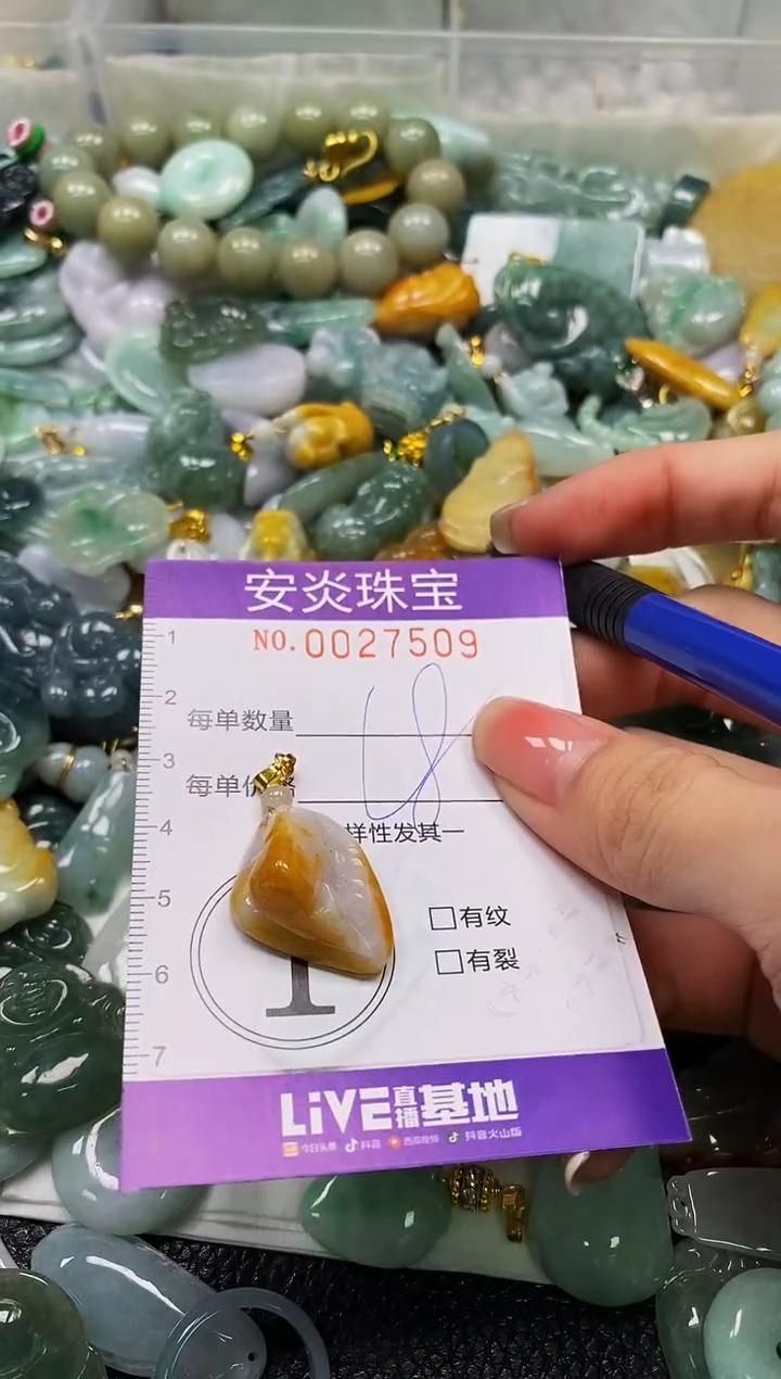 颈饰未镶嵌翡翠闪购0027509