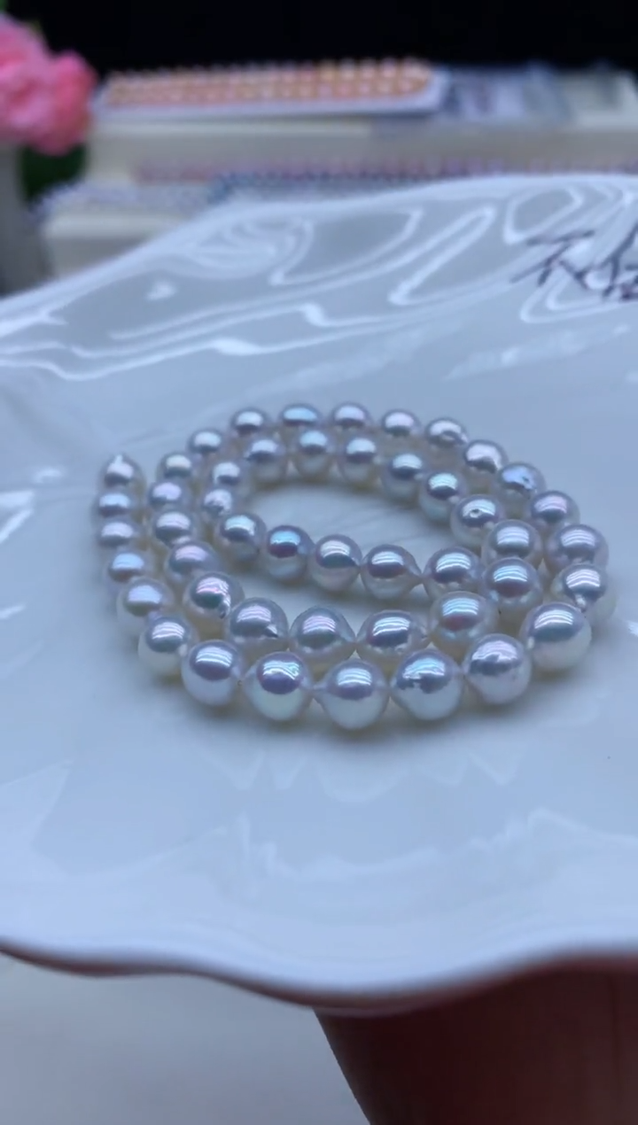 【闪购商品】淡水珍珠颈饰未镶嵌淡水珍珠项链