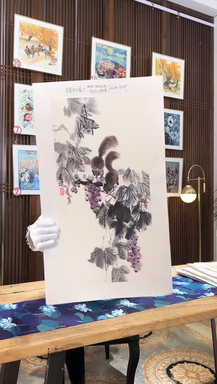 版画版画耿玉琨名章限量版画S