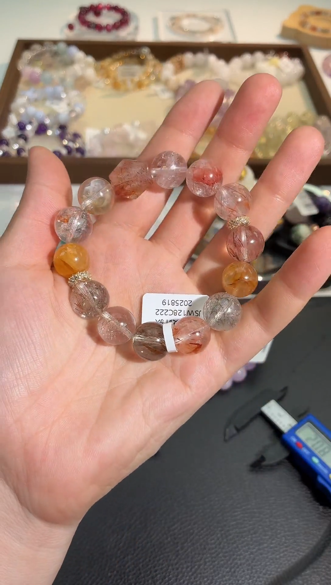 未镶嵌手链水晶010多样性发一