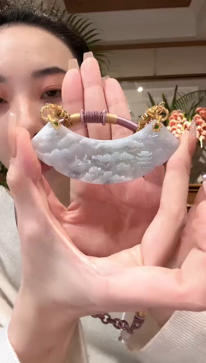 【闪购商品】翡翠颈饰未镶嵌国风
