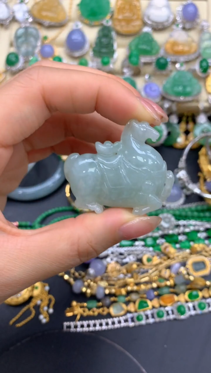 【闪购商品】翡翠颈饰未镶嵌64-中国好珍宝