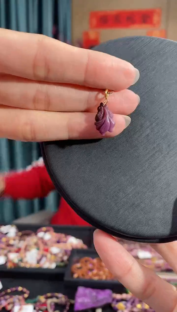 【闪购商品】苏纪石（舒俱来）吊坠(不含链)18K金镶嵌131