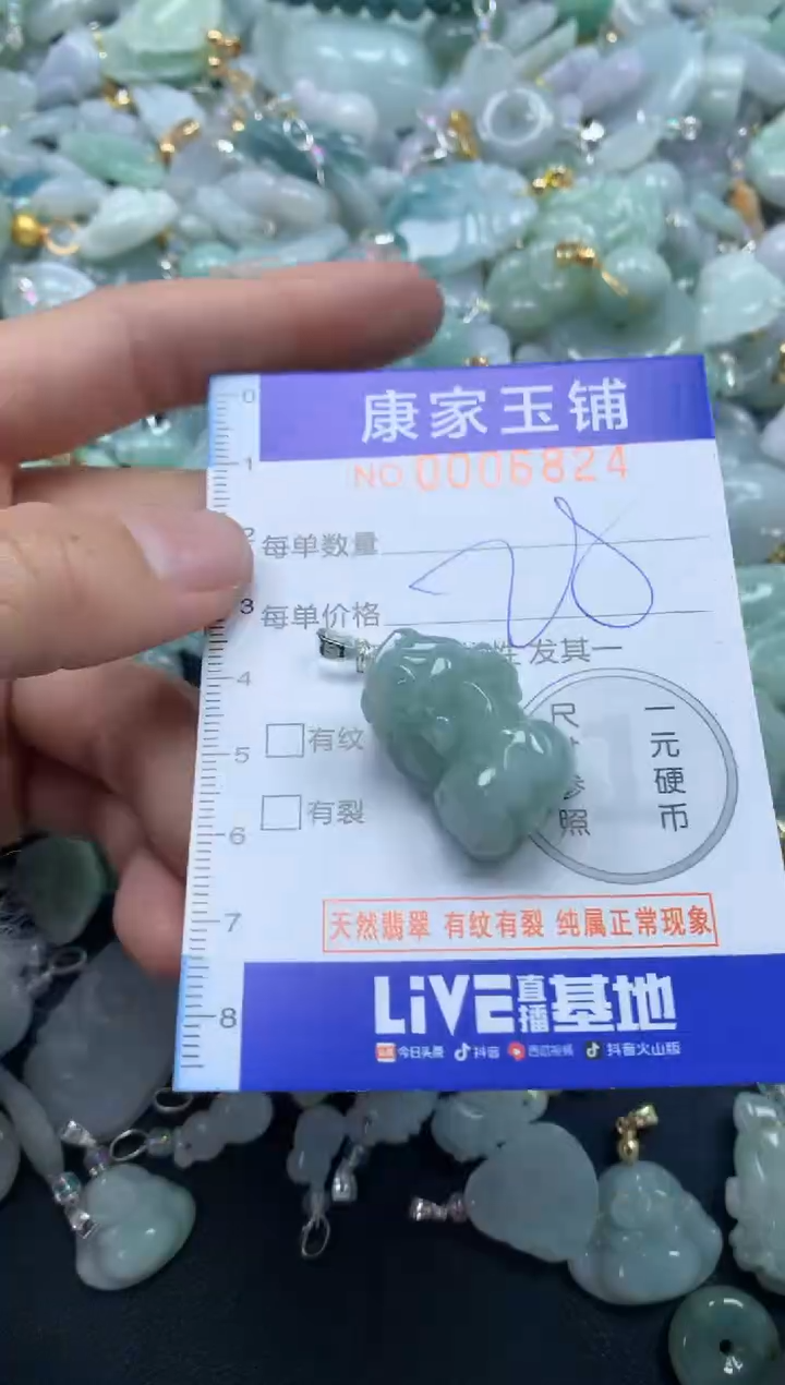 颈饰未镶嵌翡翠6822