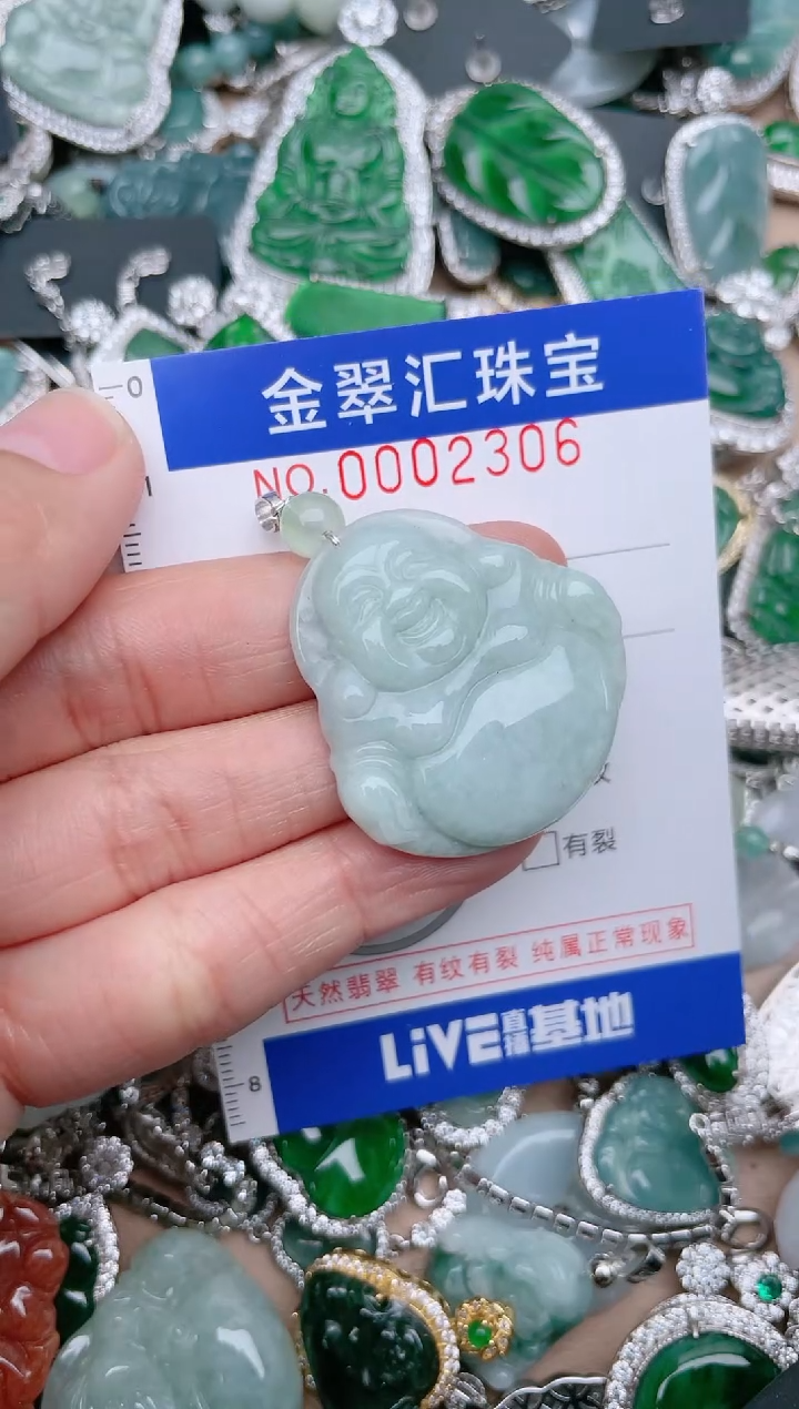 【闪购商品】翡翠颈饰未镶嵌2306........