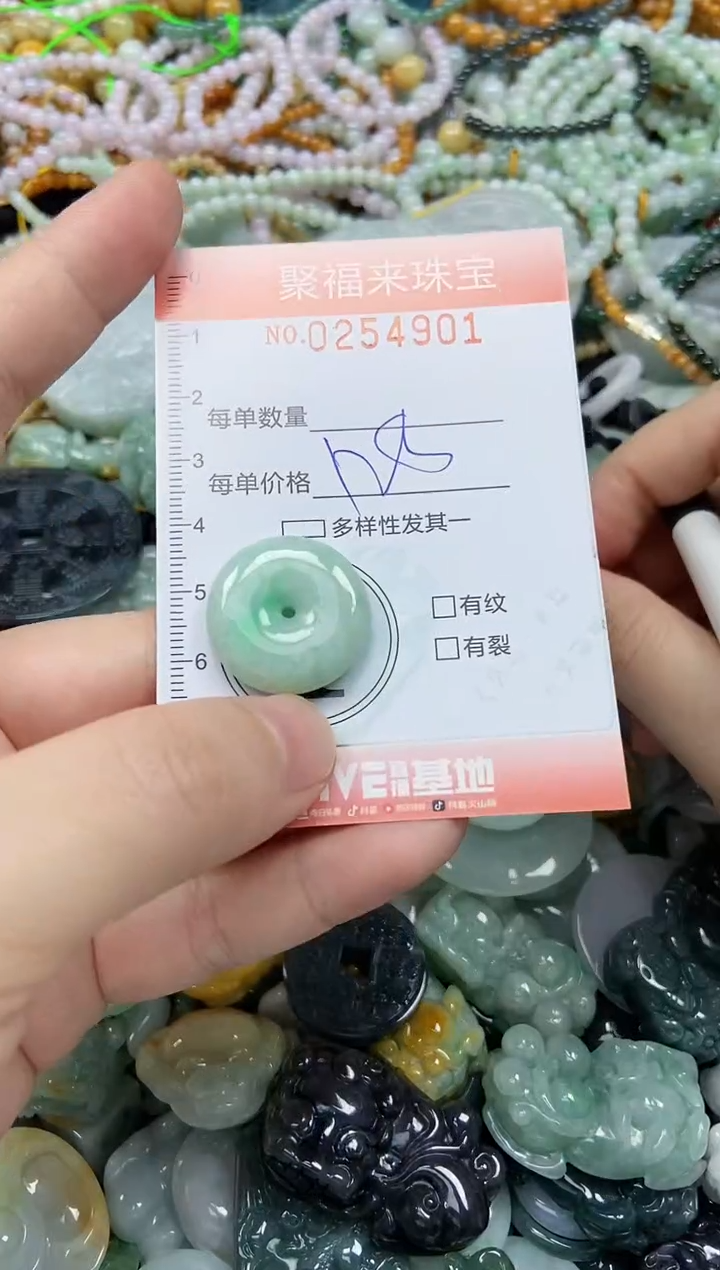 未镶嵌挂件翡翠闪购0254901