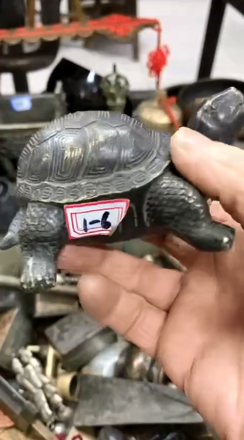 【闪购商品】一物一拍编号1-6铜龟