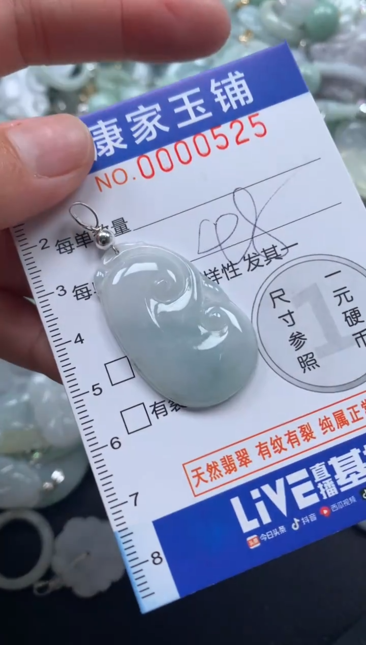 颈饰未镶嵌翡翠525