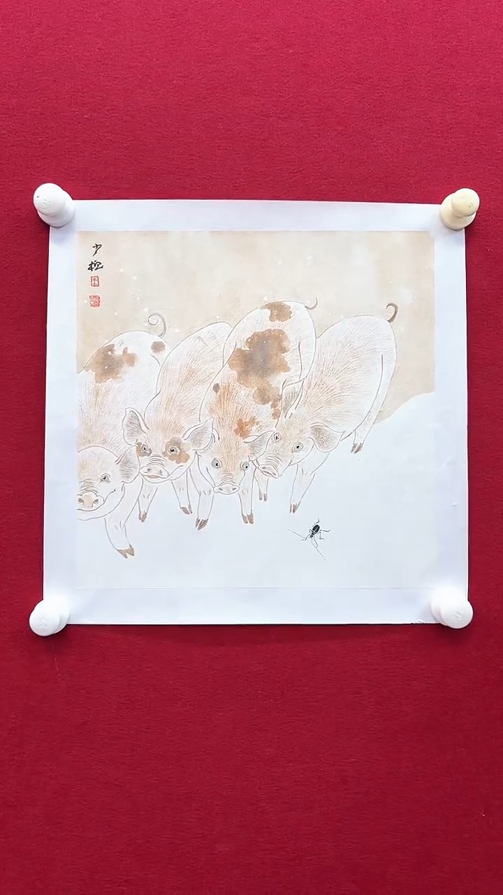 【闪购商品】国画L-王老师绘画作品