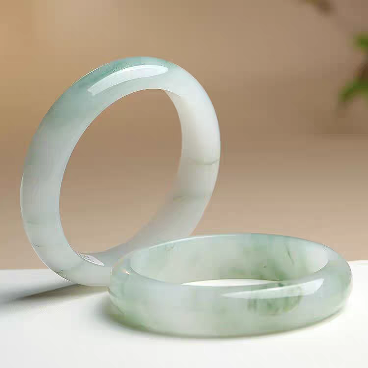 345号-漂花手镯气质时尚女士正圈手镯