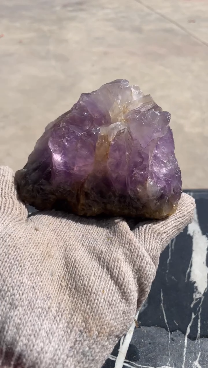 【闪购商品】紫晶原石未镶嵌天然紫水晶原石摆件