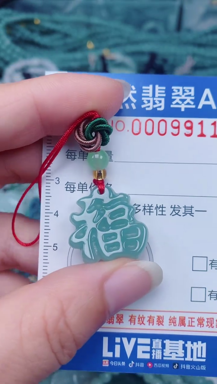 颈饰未镶嵌翡翠00009911