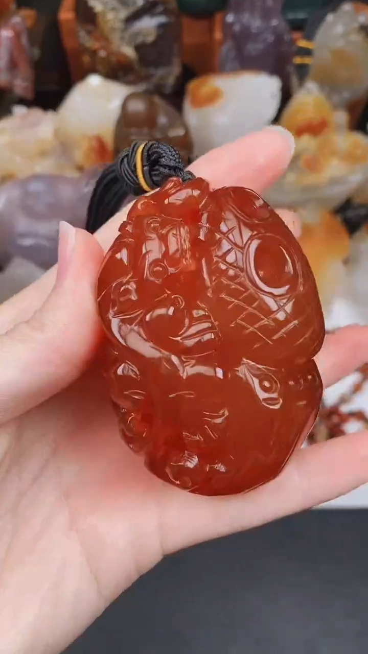 玛瑙/玉髓颈饰未镶嵌AA