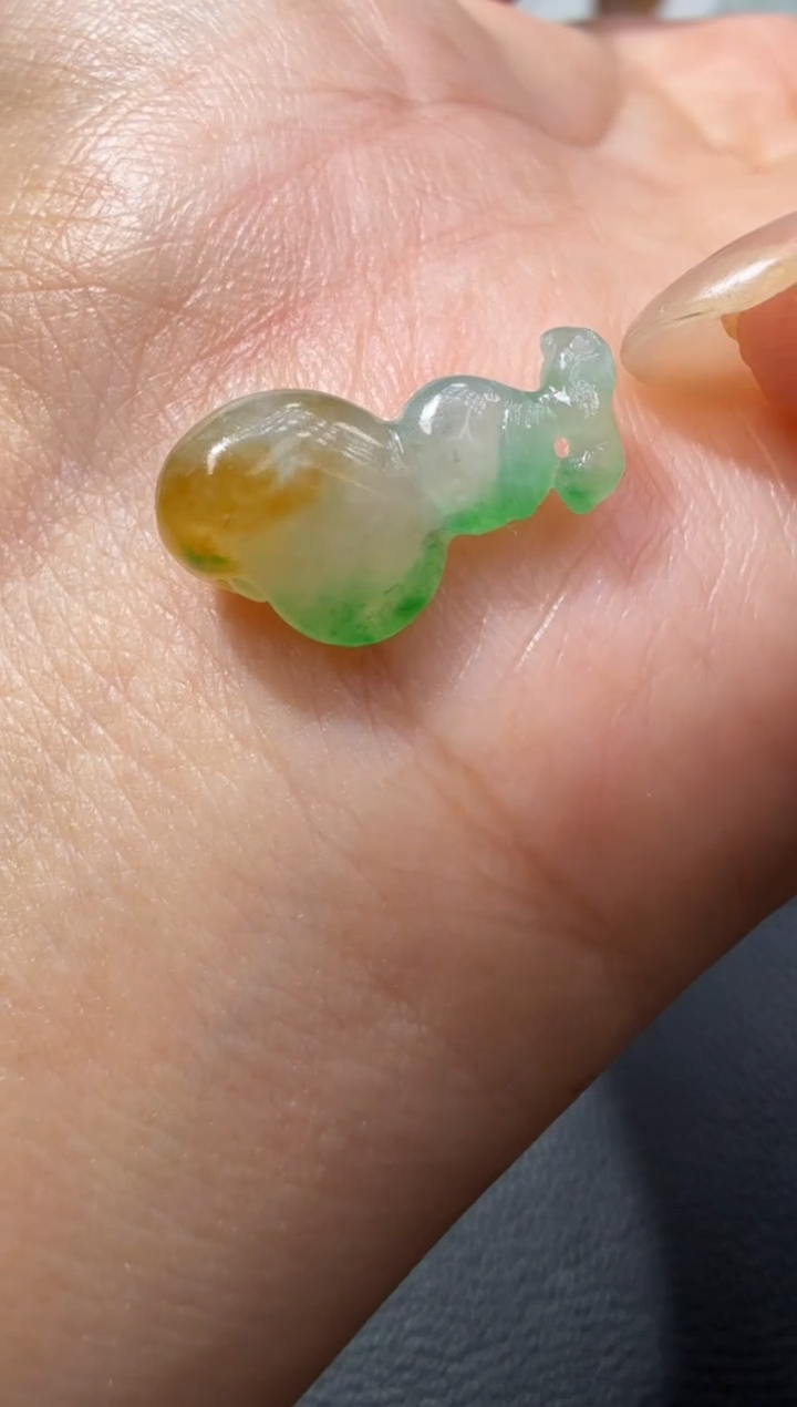 未镶嵌定制翡翠17.2*9.6*6.1