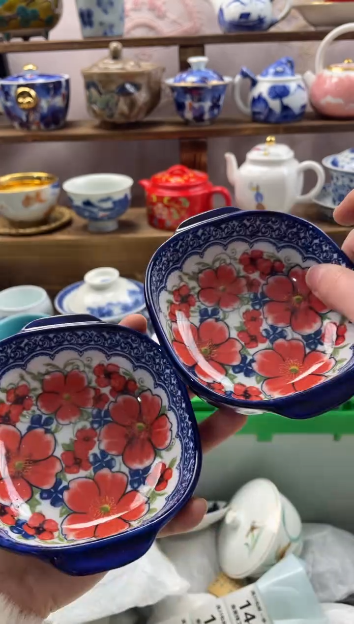 瓷片蓝**云满20包邮一单一付