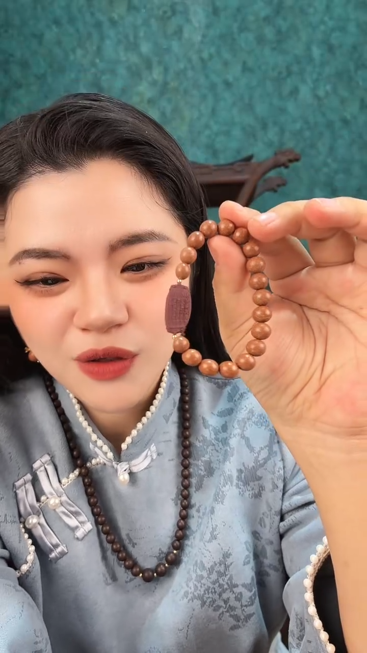珠串安宫香方08+紫花蕊单圈