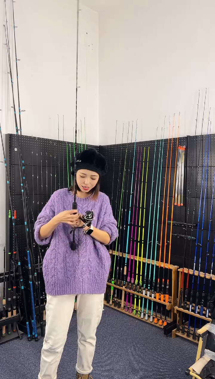 1.8m以下碳素PBL502直柄1.5米+纺车轮（M/ML不退不换）