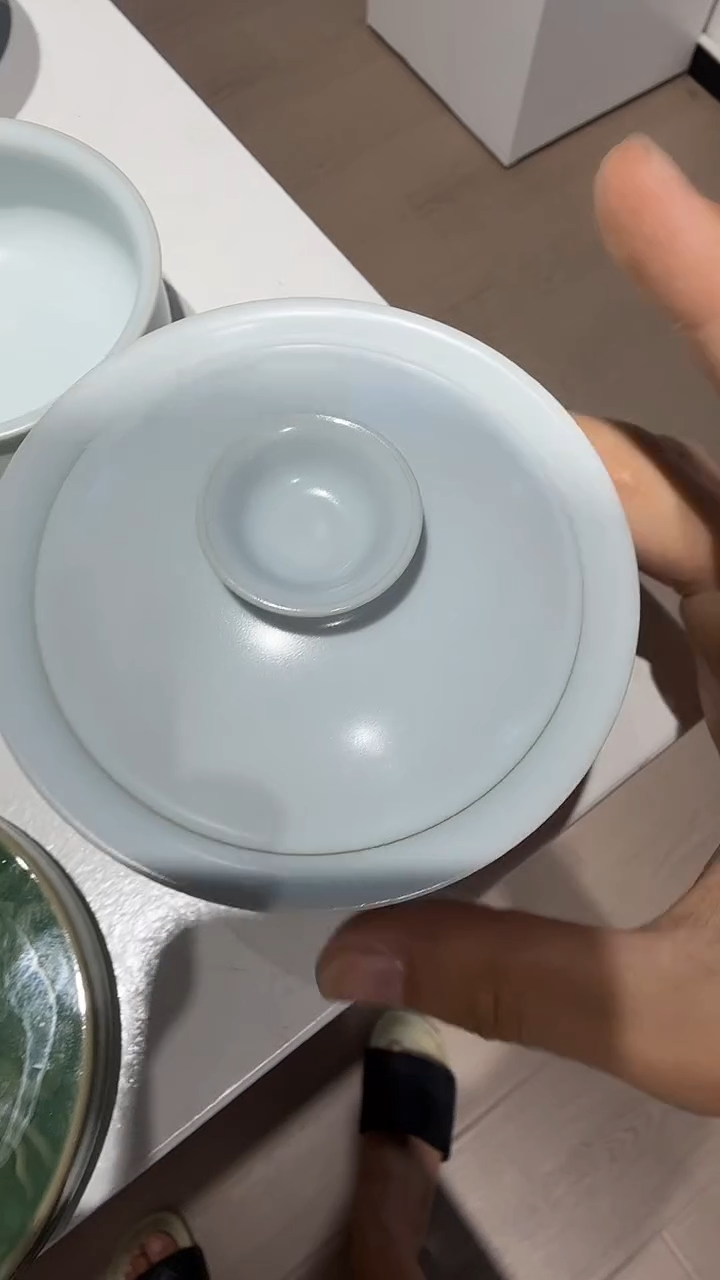 青瓷手工茶器包邮