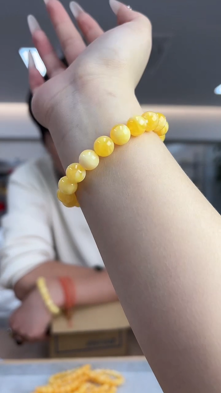 【闪购商品】蜜蜡手串未镶嵌10m蜜蜡