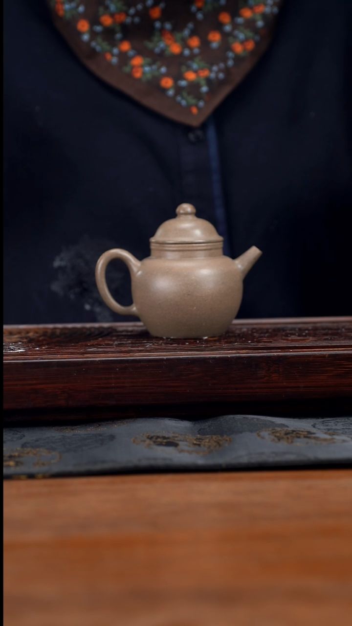 【闪购商品】紫砂茶壶160cc黄龙山原矿青灰砂明式6