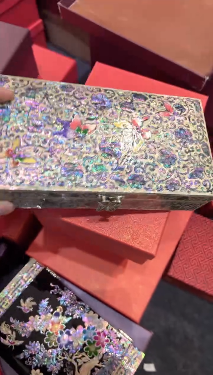 【闪购商品】微瑕不退换弘贝雅螺钿漆器文化馆