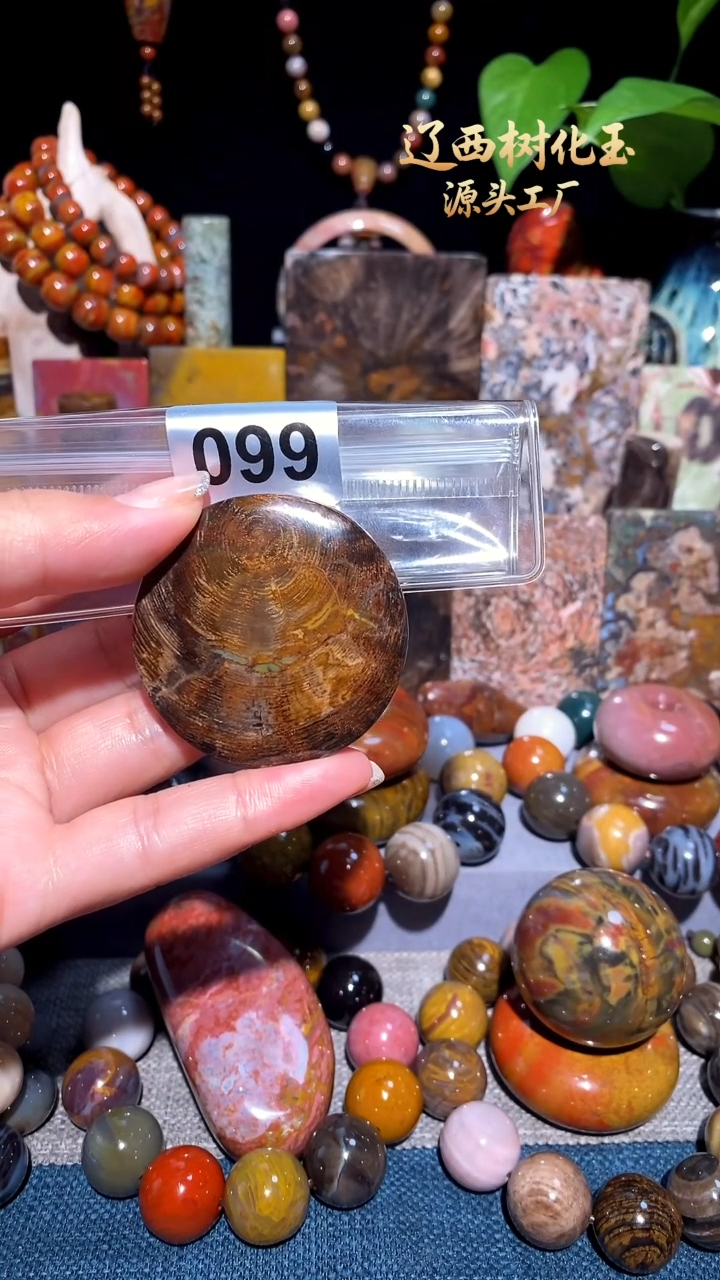 未镶嵌-硅化玉天然北票硅化玉吊坠