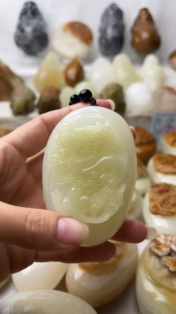 石材古青石棉纹正常不退换盘龙