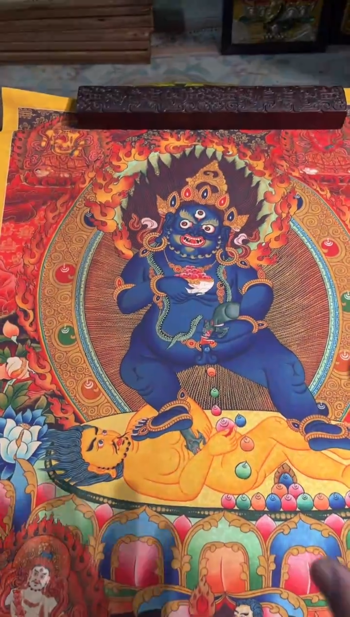 卷轴画东东唐卡tk16
