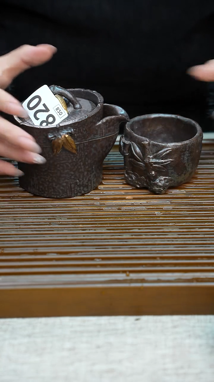 纯手工粗陶茶具每一只不一样1