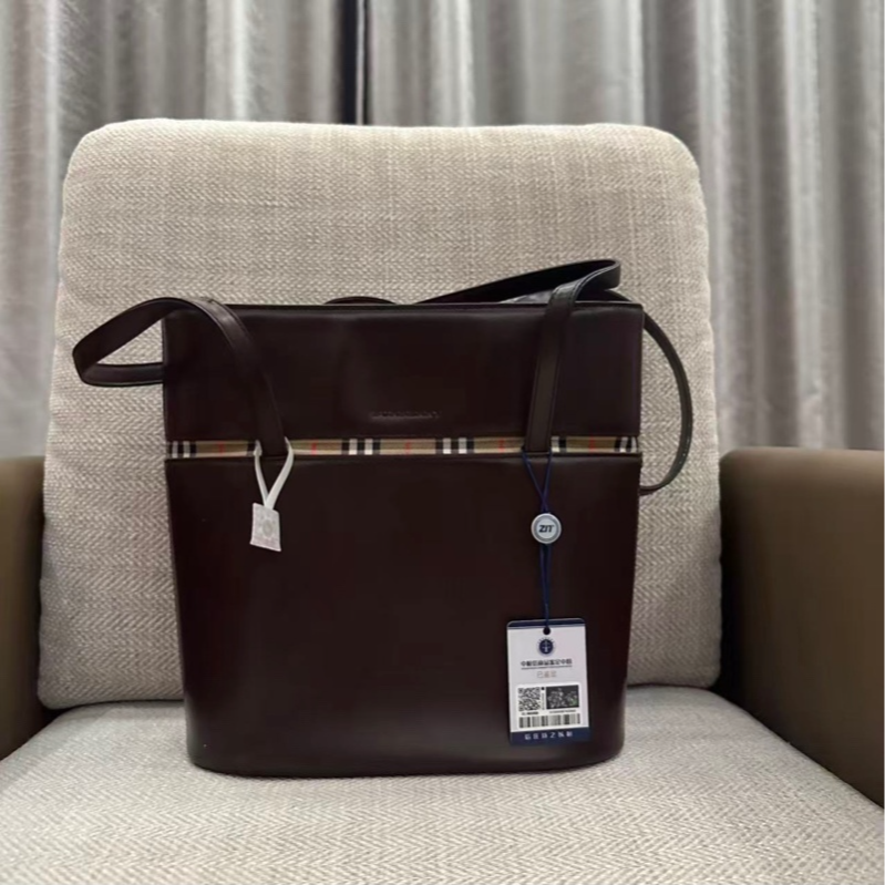 95新 BURBERRY/博柏利 乱乱子中古/女士/手提包/120106