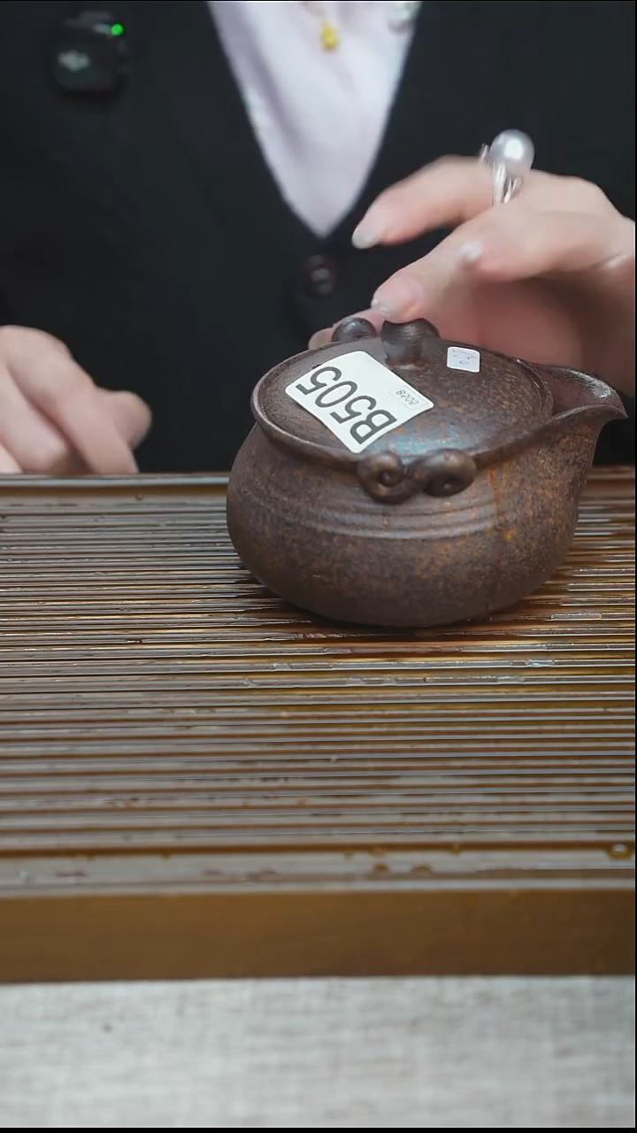 纯手工粗陶茶具每一只不一样