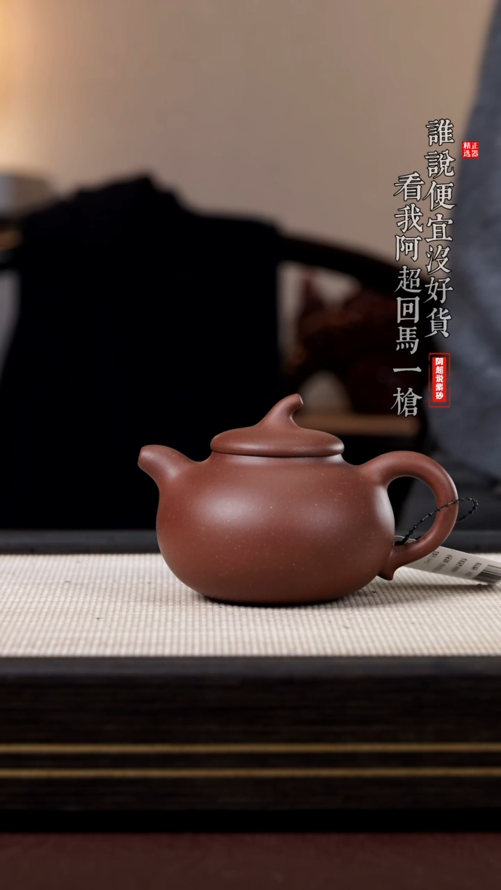 【闪购商品】紫砂茶壶AH4595蒋勤茄段