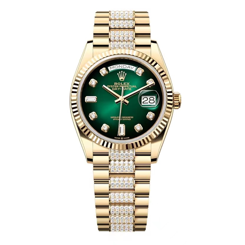 95新 Rolex/劳力士 星期日历型 128238 全套24年